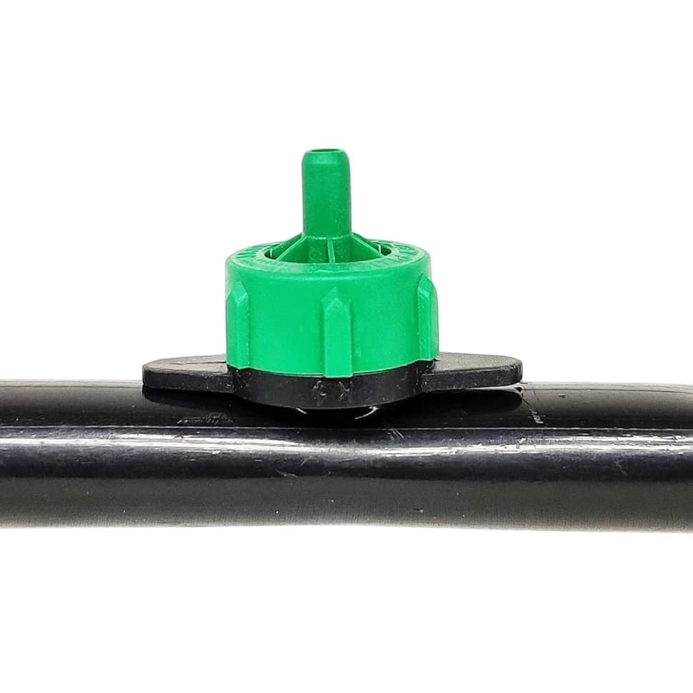 Vasudha Irrigation Adjustable Green Dripper 8 LPH For Drip Irrigation - Image 4