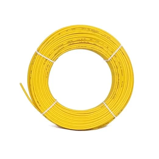 GVD Yellow Single Core FR PVC Flexible Insulated Copper Wire For Agriculture, Home, Domestic & Industrial Use - Image 4