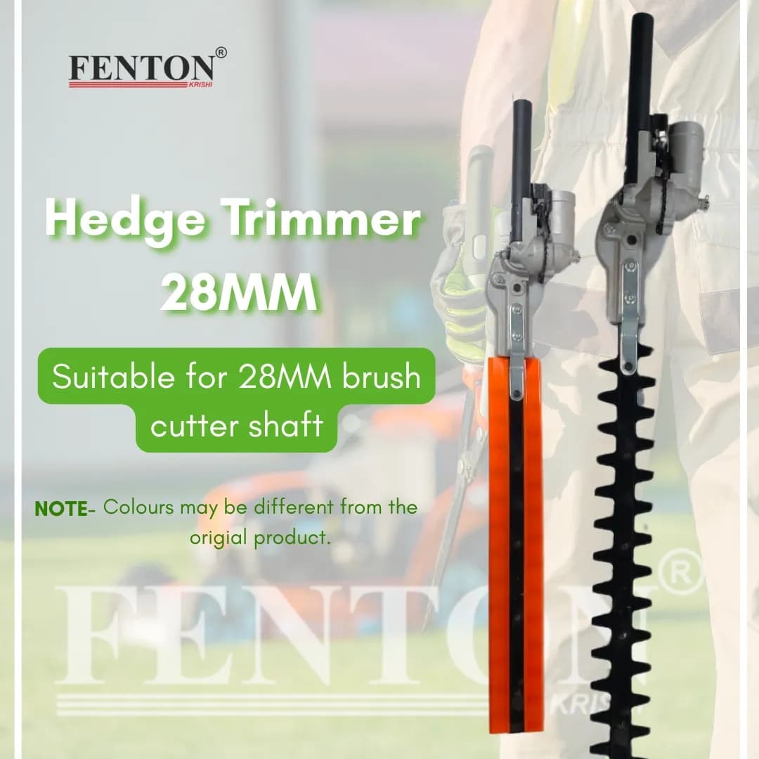 Fenton Krishi FTK-HT-28 Hedge Trimmer For Brush Cutter, 26MM Shaft, Suitable For Shrubs Trimming Fuel Grass Trimmer - Image 2