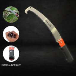 Radhe Agri Garden Pruning Saw, Extendable Pole Fixing Slot, Hand Powered Tree Pruner 2