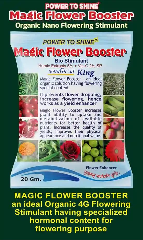 Organic Growth Kit (Magic Roots 10 Gm Nano PGR + Magic Flower Booster 20 Gm Nano Flowering Stimulant + Roots Power 200 Gm Rooting Hormone) - Image 6
