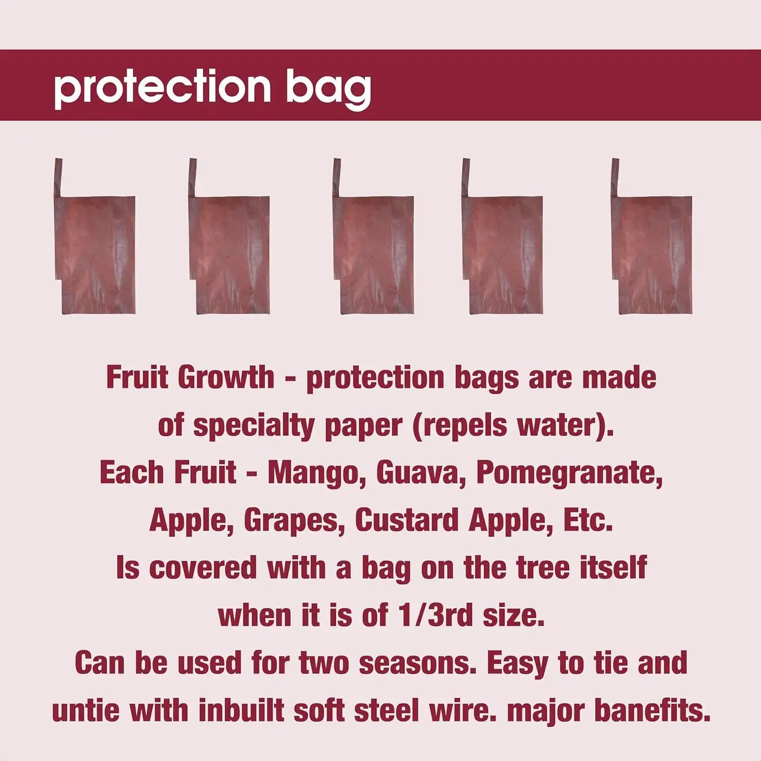 Radhe Mango Protection Bag - Image 6