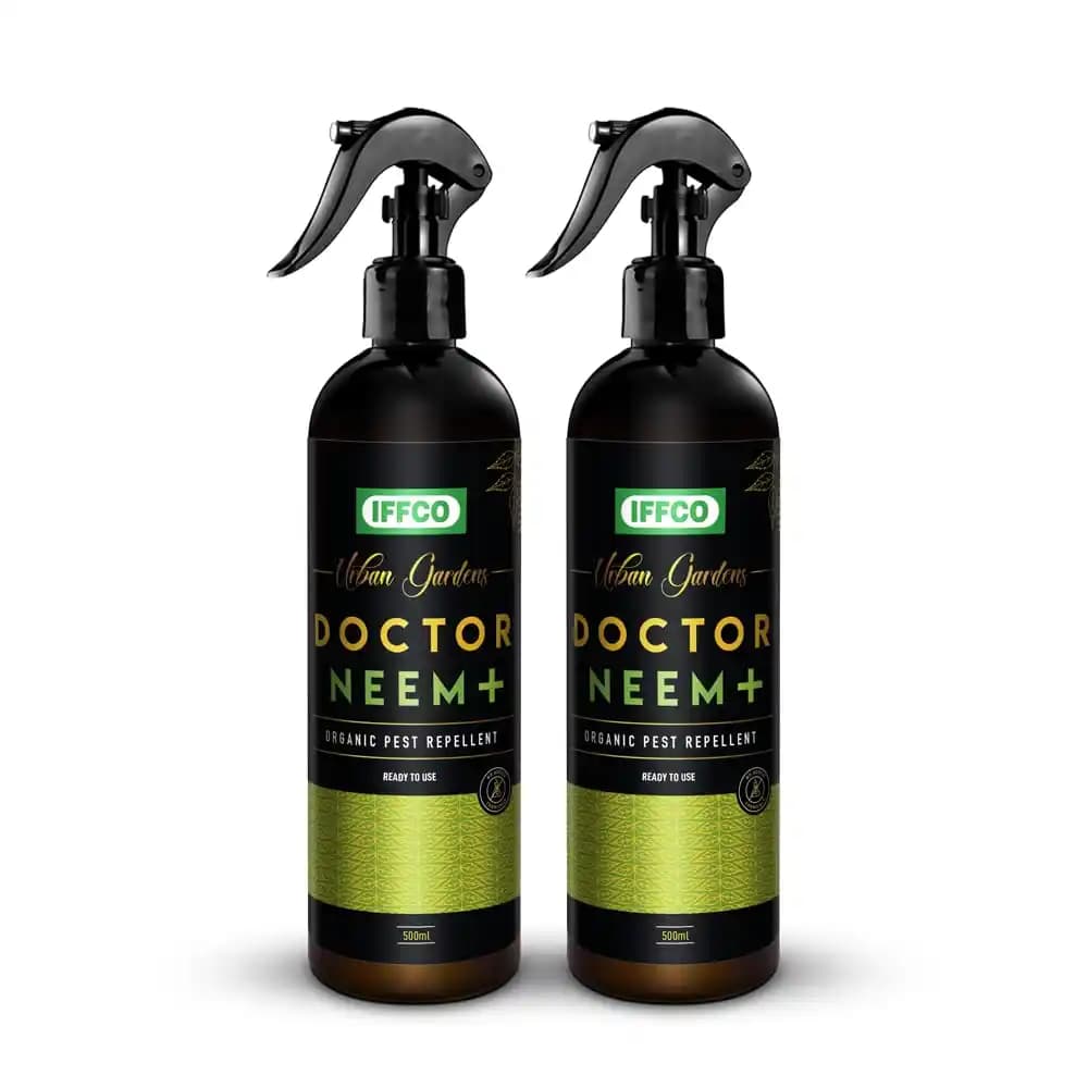 IFFCO Urban Garden Doctor Neem+ Organic Pest Repellent, Fight Against Sucking Pest, Triple Action Neem, Pongamia And Lemongrass Oil, Ready To Use - Image 2