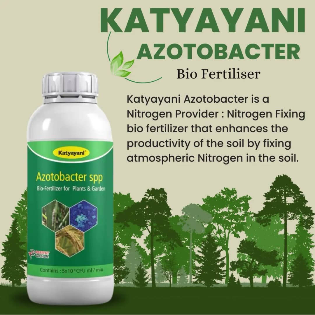 Katyayani Azotobacter Nitrogen Fixing Bio-Fertilizer, Enhancing Soil Fertility and Sustainable Crop Growth - Image 3