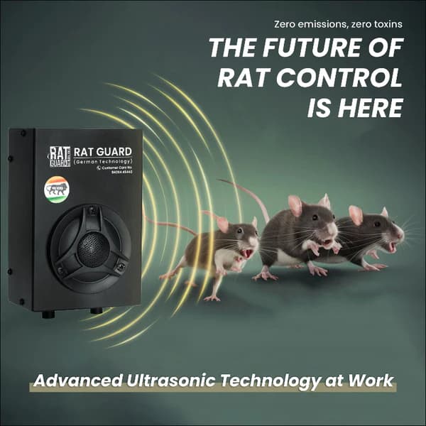 Jiya Advanced Ultrasonic Rat Guard, Rat Repellent Device, German Based Technology - Image 9