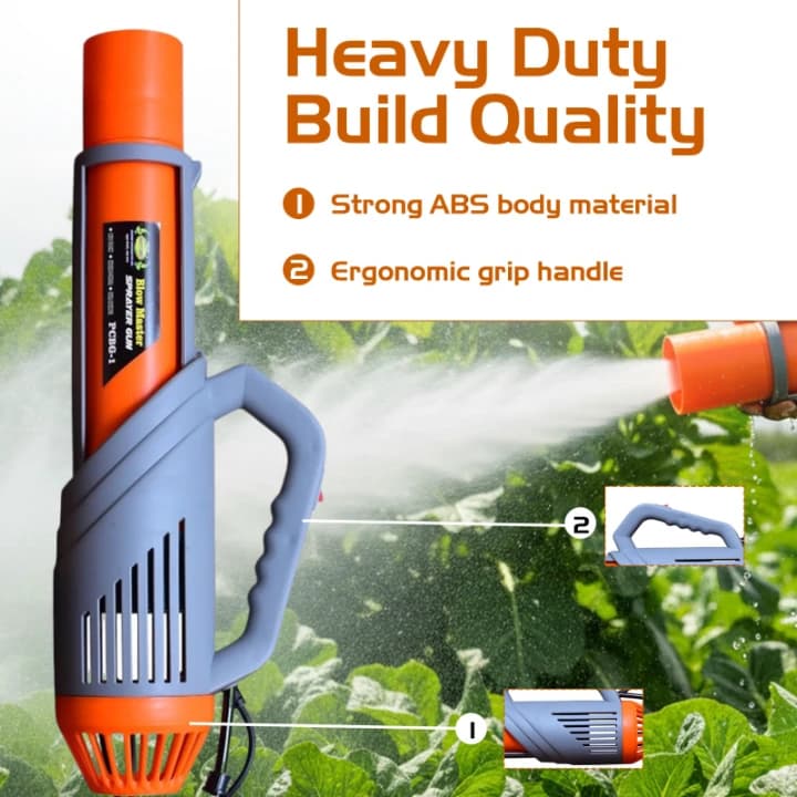 Pad Corp High Pressure Blower Gun, Mist Blower, Compatible With Battery Sprayer Capacity Minimum 12 Volt X 12 Amp, Without Belt. - Image 2