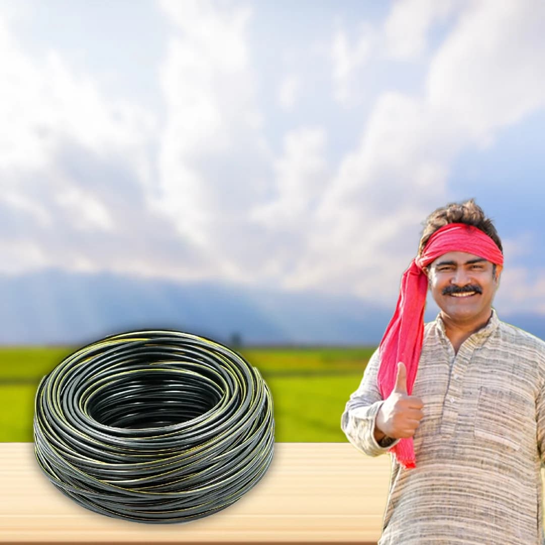 Drip Irrigation 4 MM Feeder Line Pipe 100 Meter With 4 MM Pin Connector 100 Pcs, Dummy Hole 10 Pcs, 4mm Punch Tool 1 Pc - Image 5