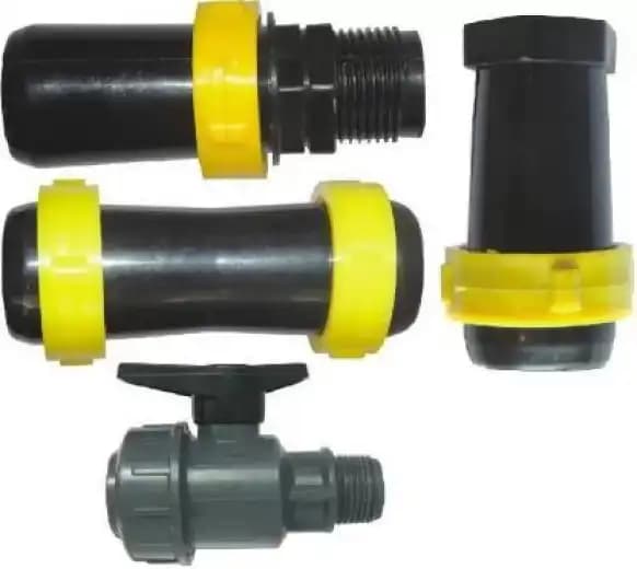 Mipatex 100 Mtr Rain Pipe With Male Adapter + Joinner + End Cape + Valve, Best Material - Image 2
