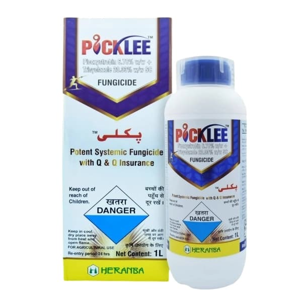 Heranba PICKLEE Picoxystrobin 6.78% + Tricyclazole 20.33% SC Fungicide, Providing Strong Control Of Fungal Diseases In Crops - Image 2