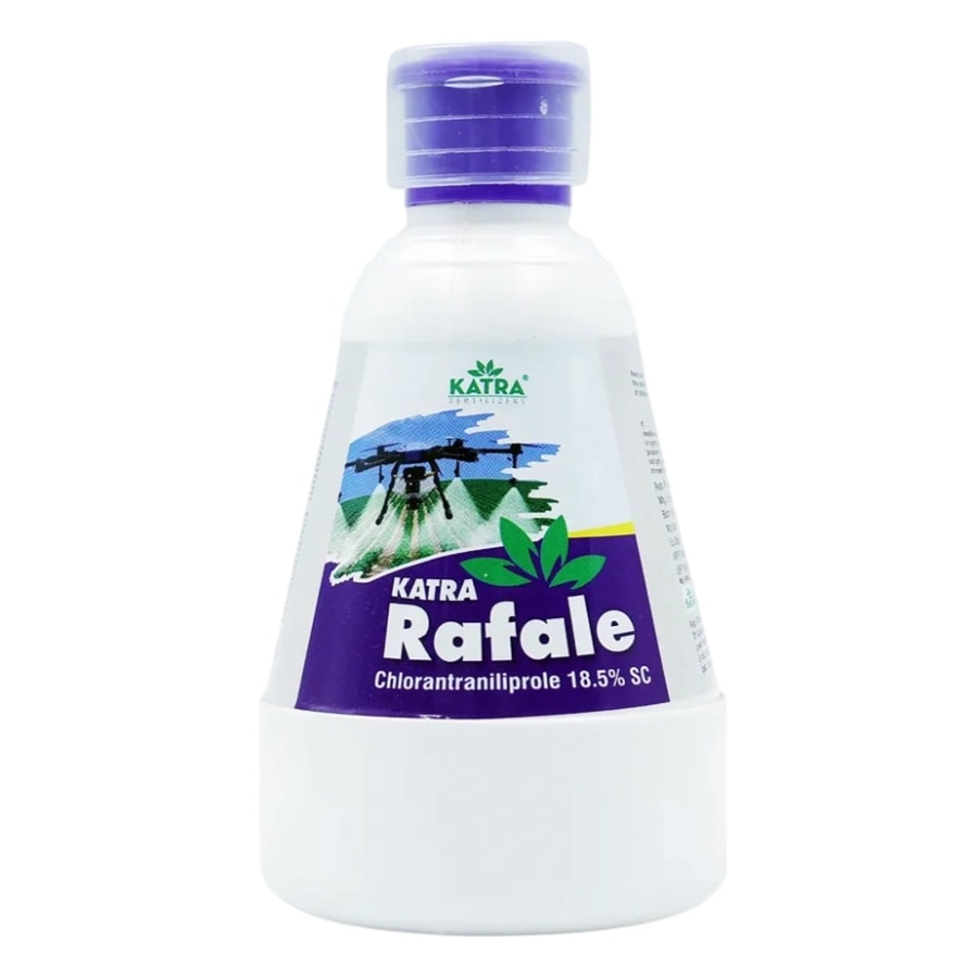 Katra Rafale Chlorantraniliprole 18.5% SC Insecticide, Broad Spectrum, Effective for Multiple Crops