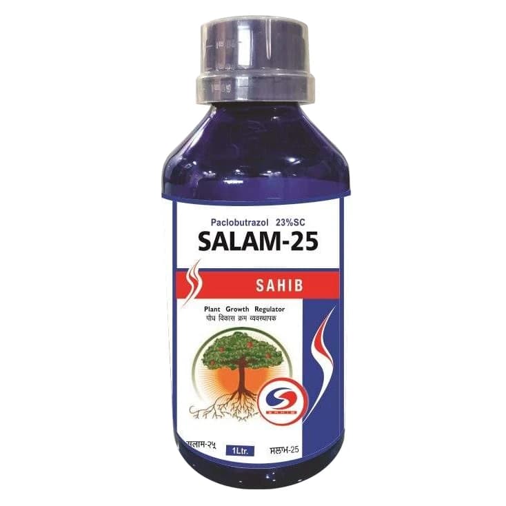 Sahib Salam 25 Paclobutrazol 23% SC Plant Growth Regulator, Effective For Vegetables, Improved Nutrient Uptake