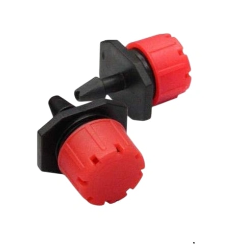 Vasudha Irrigation Adjustable Red Dripper 4mm For Drip Irrigation