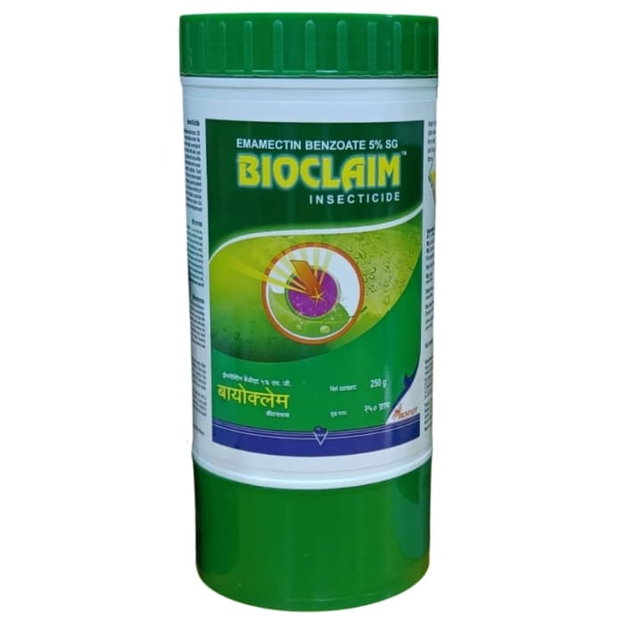 Biostadt Bioclaim Emamectin Benzoate 5% SG, Non-Systemic insecticide, Best To Use In Cotton.