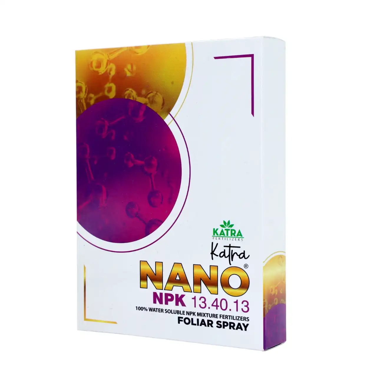 Katra Nano Npk 13:40:13 Water Soluble Npk Complex Fertilizer, Enhanced Crop Growth