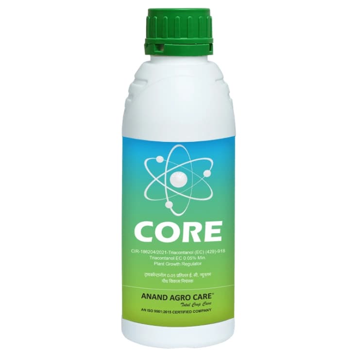 Core Triacontanol 0.05% EC Growth Regulator, Help In Photosynthesis, Regulate Plant Growth.