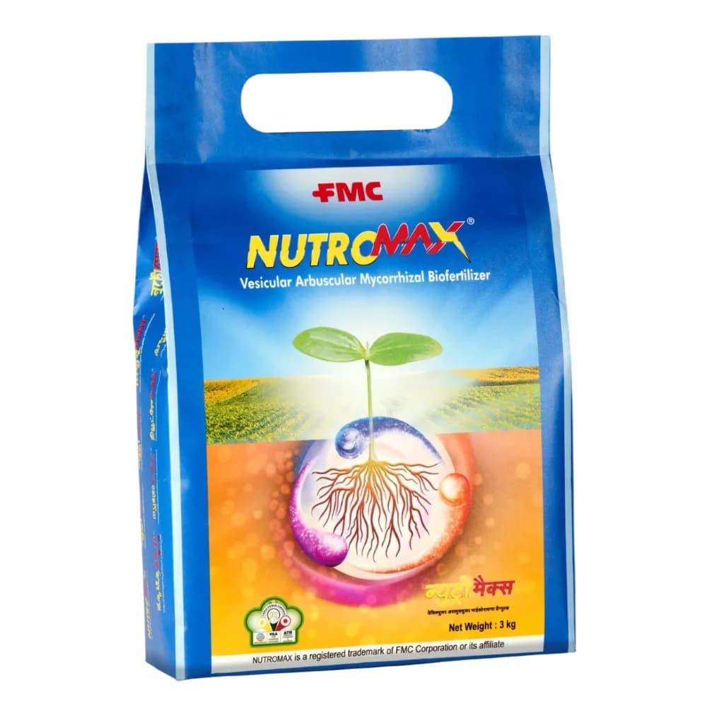 FMC Nutromax Vesicular Arbuscular Mycorrhiza (VAM) 25% GR Biofertilizer, Improve Soil Health And Root Activity