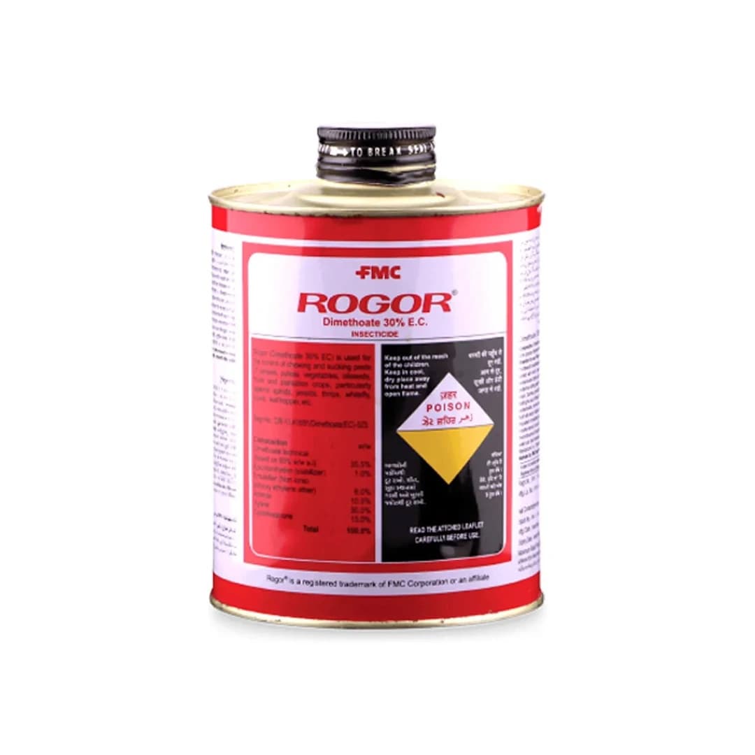 FMC Rogor - Dimethoate 30% EC, Effective Against Aphids, Thrips, Mites And White Flies