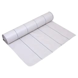 Singhal 150 GSM Weed Barrier Sheet, Landscape Fabric, Heavy Duty, Weed Block Gardening Mat For Gardens (White) 1