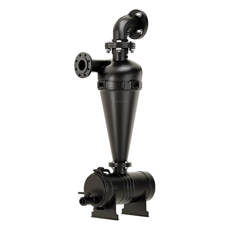 Bhumi Hydro Cyclone Filter With Slip On Flange, (Plastic) Effectively Removes Sand And Suspended Solids - Image 1