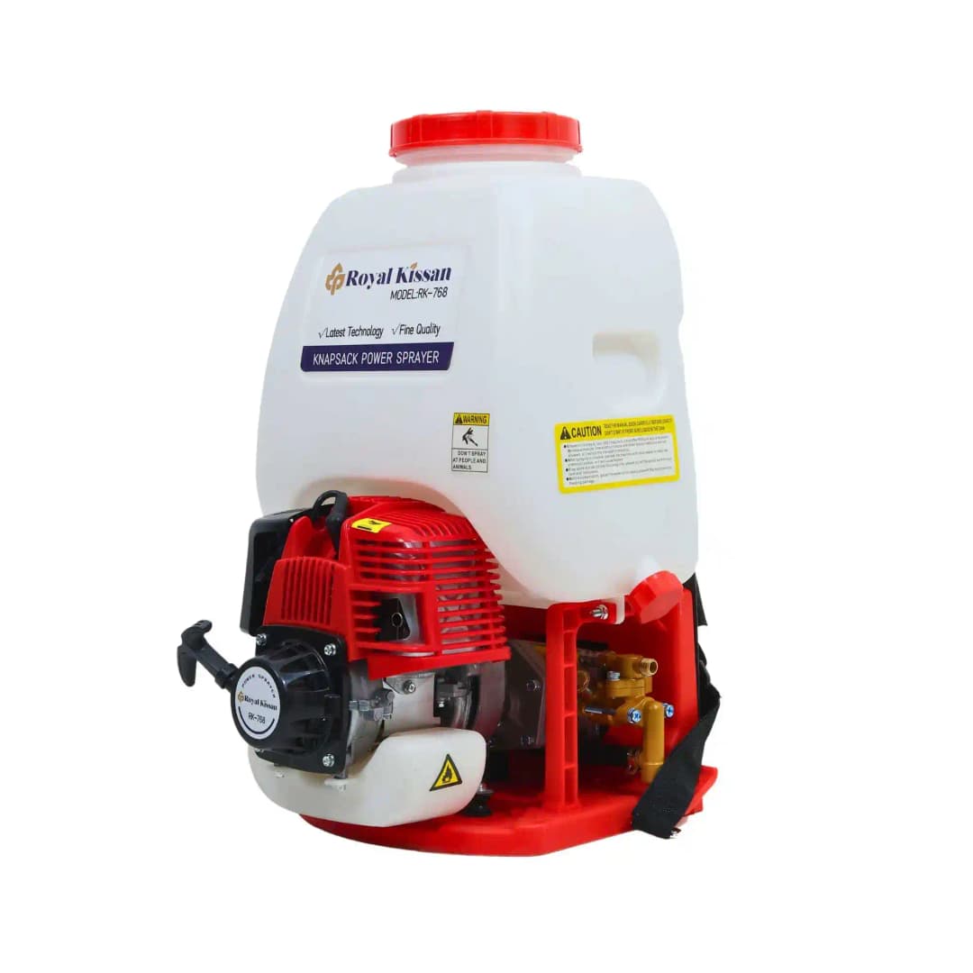 Royal Kissan RK-KSC-139F-20 Knapsack Power Sprayer, 4-Stroke 139F Engine 7000 RPM, 20 Liter Tank