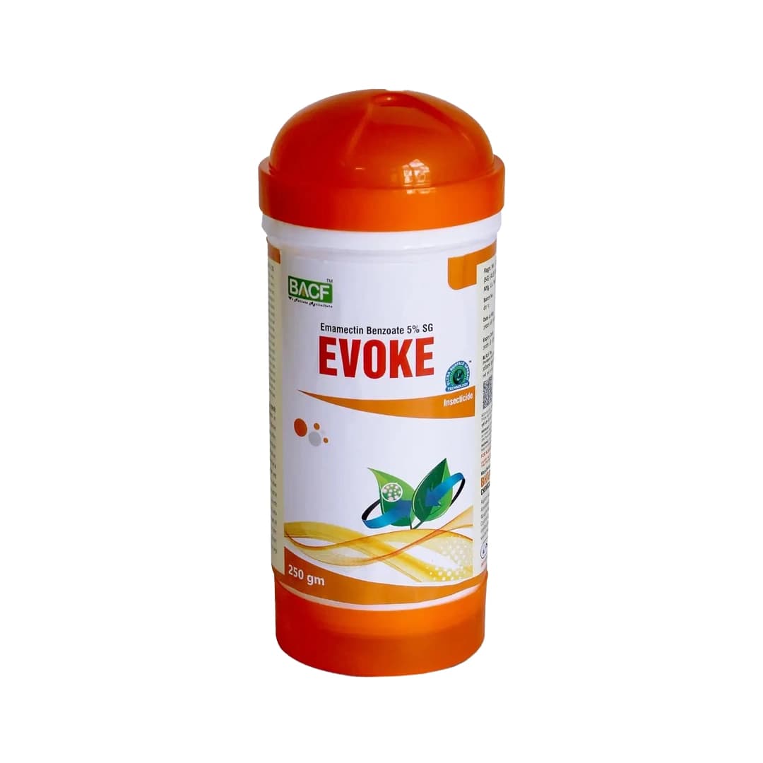 BACF EVOKE - Emamectin Benzoate 5% SG Effective Insecticide , Controls all types of Gardening and Agricultural Insects.