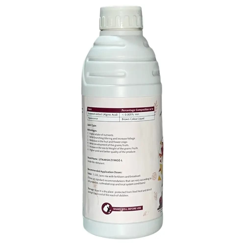 Utkarsh Zymoz-L Seaweed Concentrate Extract Biostimulant, Fertilizer For Plants Home Garden And Trees - Image 7