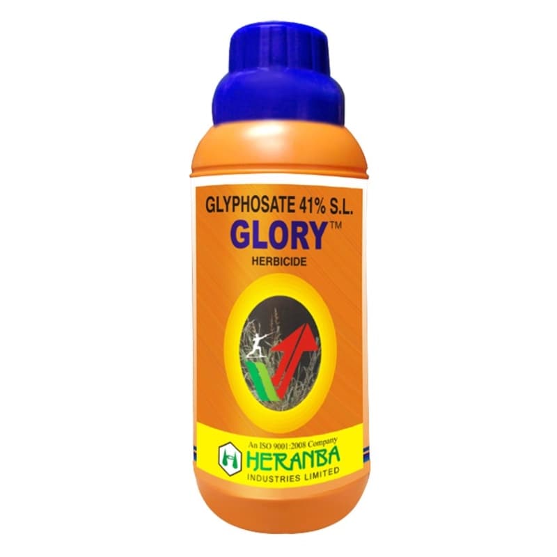 Heranba GLORY Glyphosate 41% SL Herbicide, Effective Against Broadleaf Weeds In Non-Cropped Areas - Image 1
