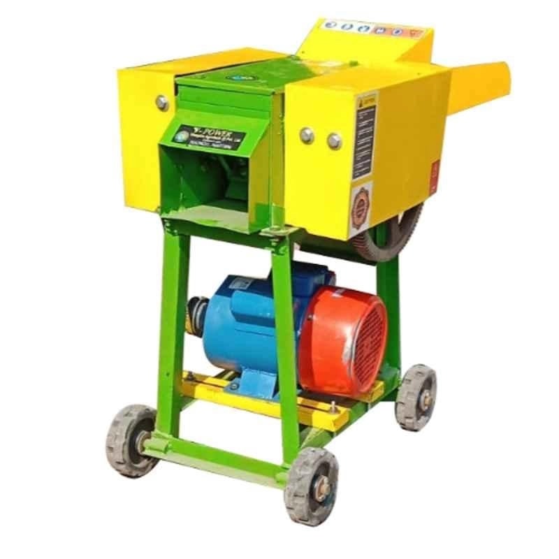 Vinspire VAPL-CF-A1 Plus 2HP Mini Horizontal Chaff Cutter For Versatile Use, With Motor, 6 Months Warranty on Motor