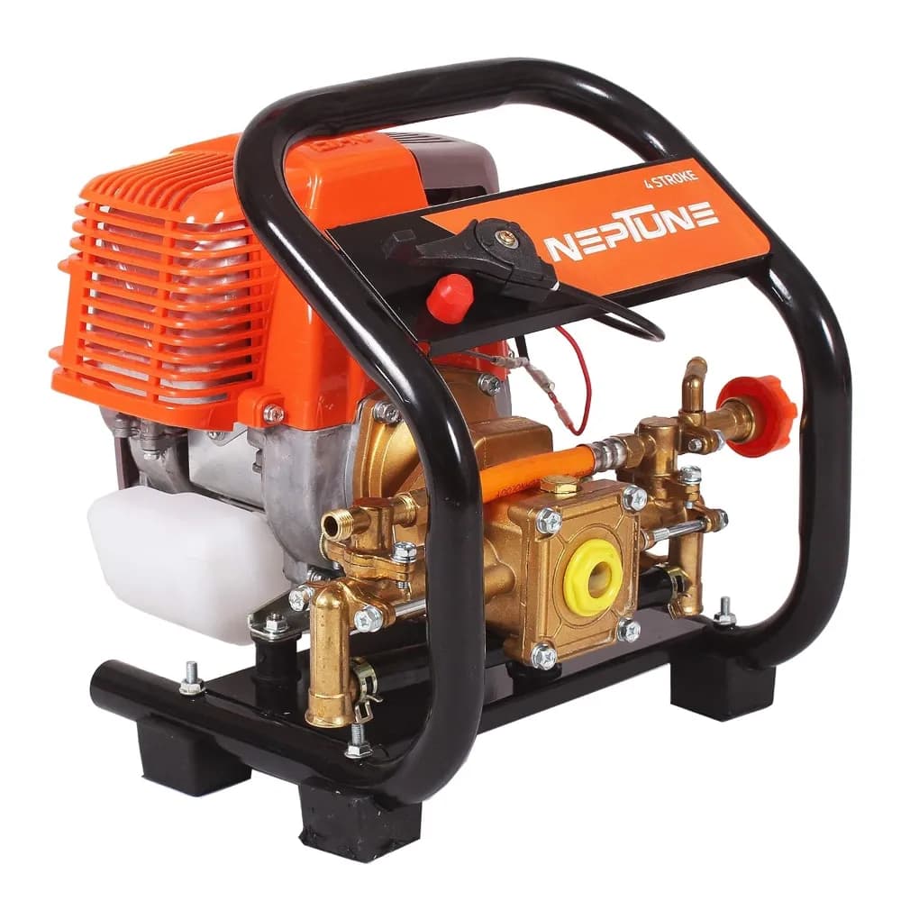 Neptune PW-768B 4-Stroke Portable Power Sprayer, 31CC Petrol Engine, 15 Meter Hose, High Pressure Up To 35 Feet Spray, Ideal For Farming & Garden - Image 1