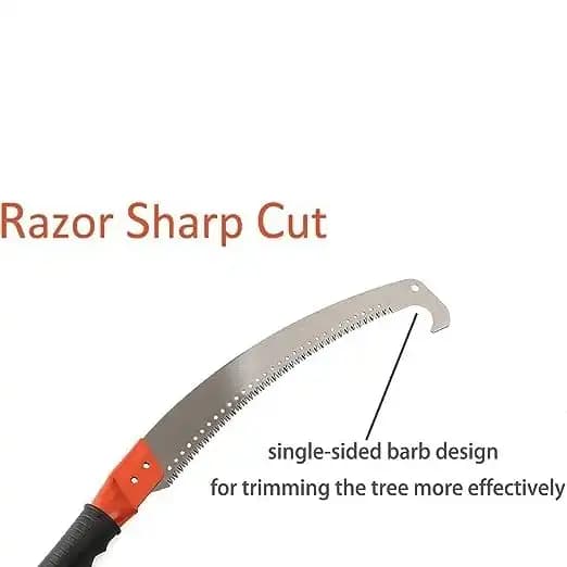 Radhe Agri Garden Pruning Saw, Extendable Pole Fixing Slot, Hand Powered Tree Pruner - Image 6