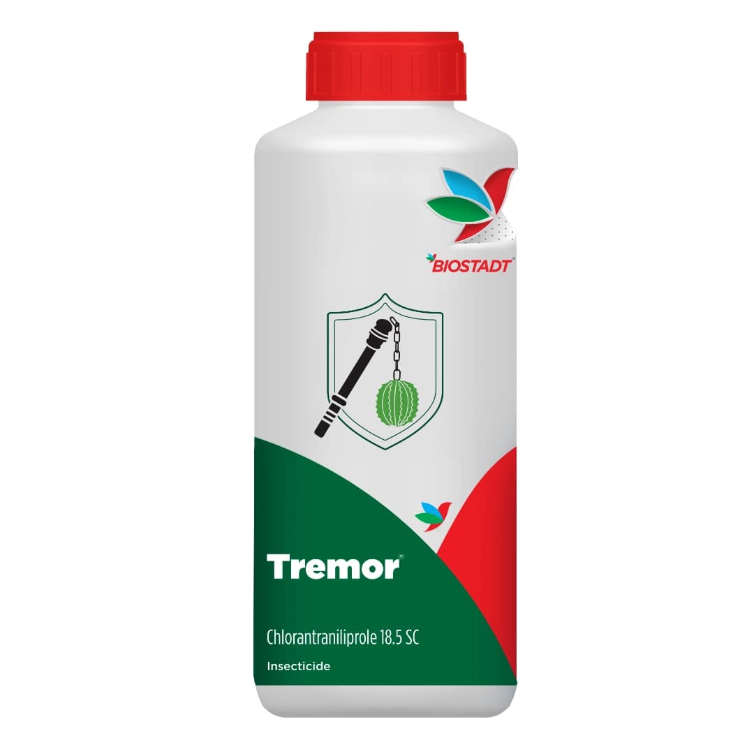 Biostadt Tremor Chlorantraniliprole 18.5% SC Insecticide For Lepidopteran Pest Control In Crops