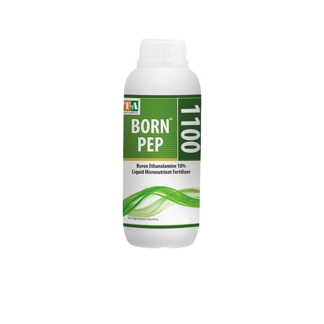 Titan Agritech BORN PEP 1100 (Boron 11%), Liquid Micronutrient Fertilizer for Healthy Growth of Vegetable Plants and Garden, Water Soluble Product - Image 1