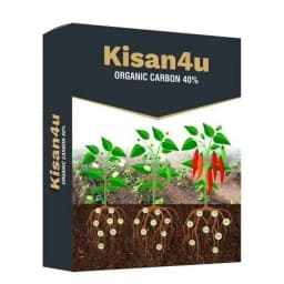Kisan4u Organic Carbon 40% Organic Fertilizer, Bio Stimulants Powder Fertilizer, Increases soil exchange capacity. 1