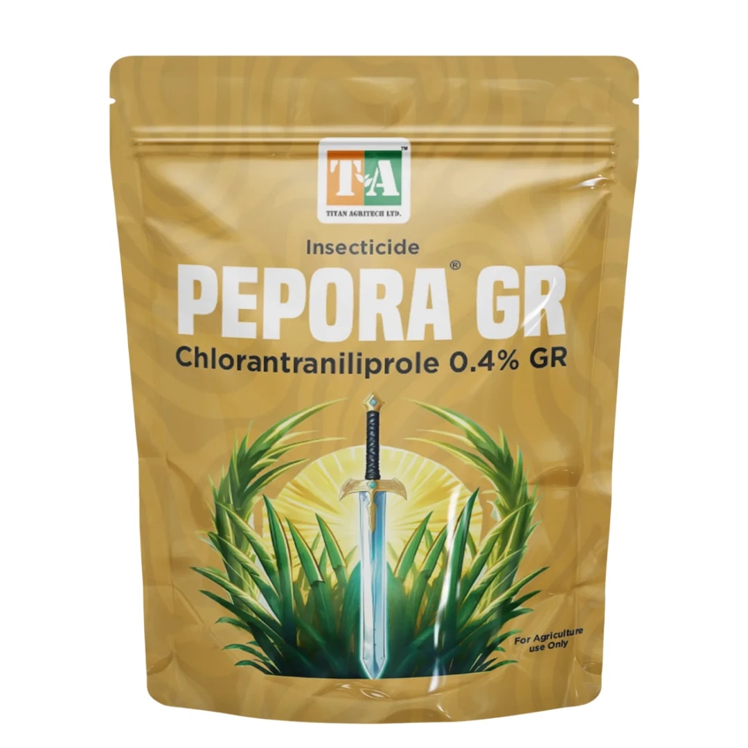 Titan Agritech Pepora GR Chlorantraniliprole 0.4% GR Insecticide, Effective For Borer Control In Crops