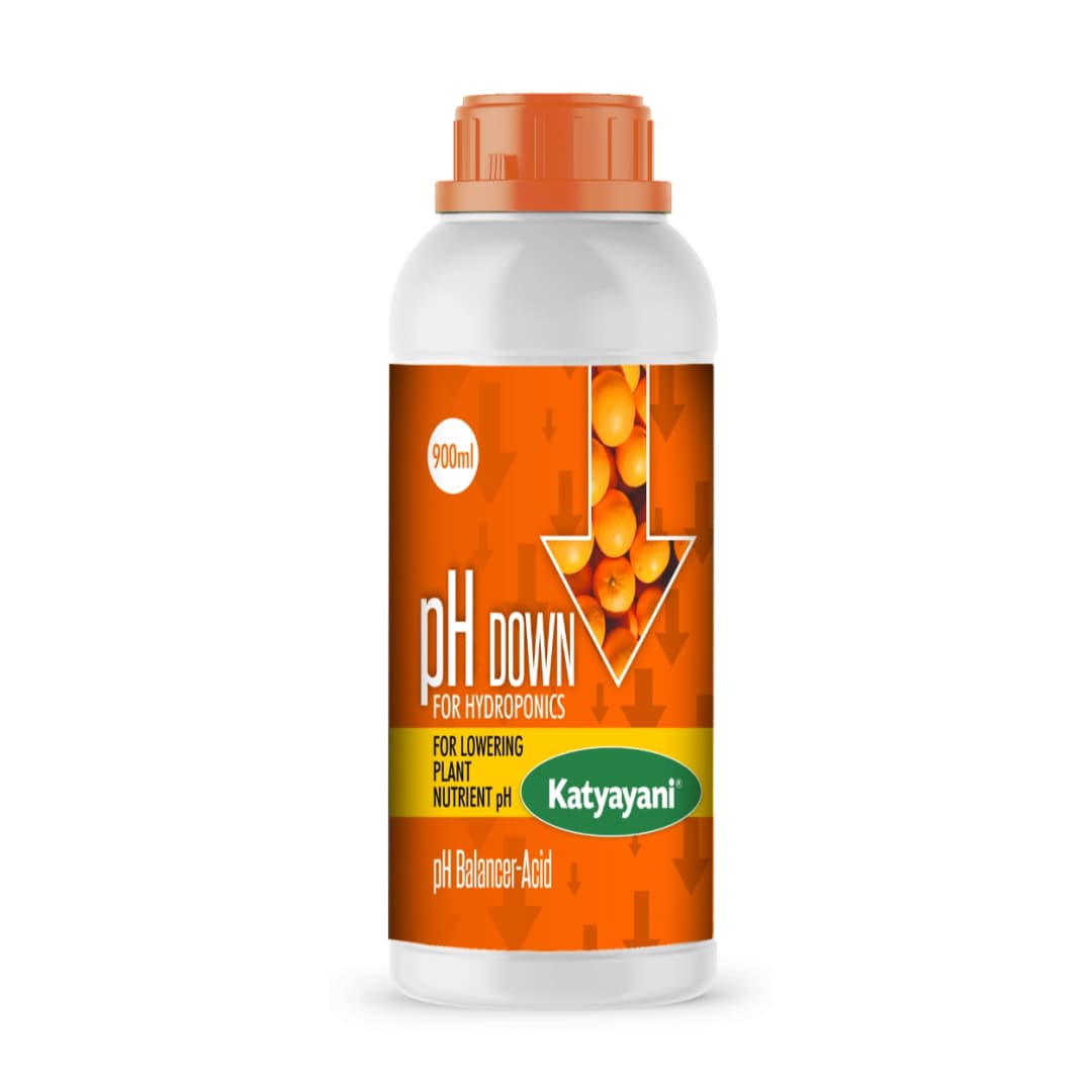 Katyayani pH Down, Advanced Liquid Solution For Hydroponics, Nutrient pH Adjustment