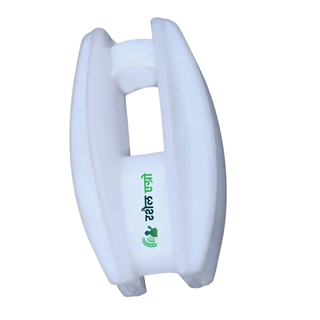 Rashail Zatka Machine Corner Insulator - 3 inches, White Virgin Material, Long Life, Durable, Heavy Material - Image 1