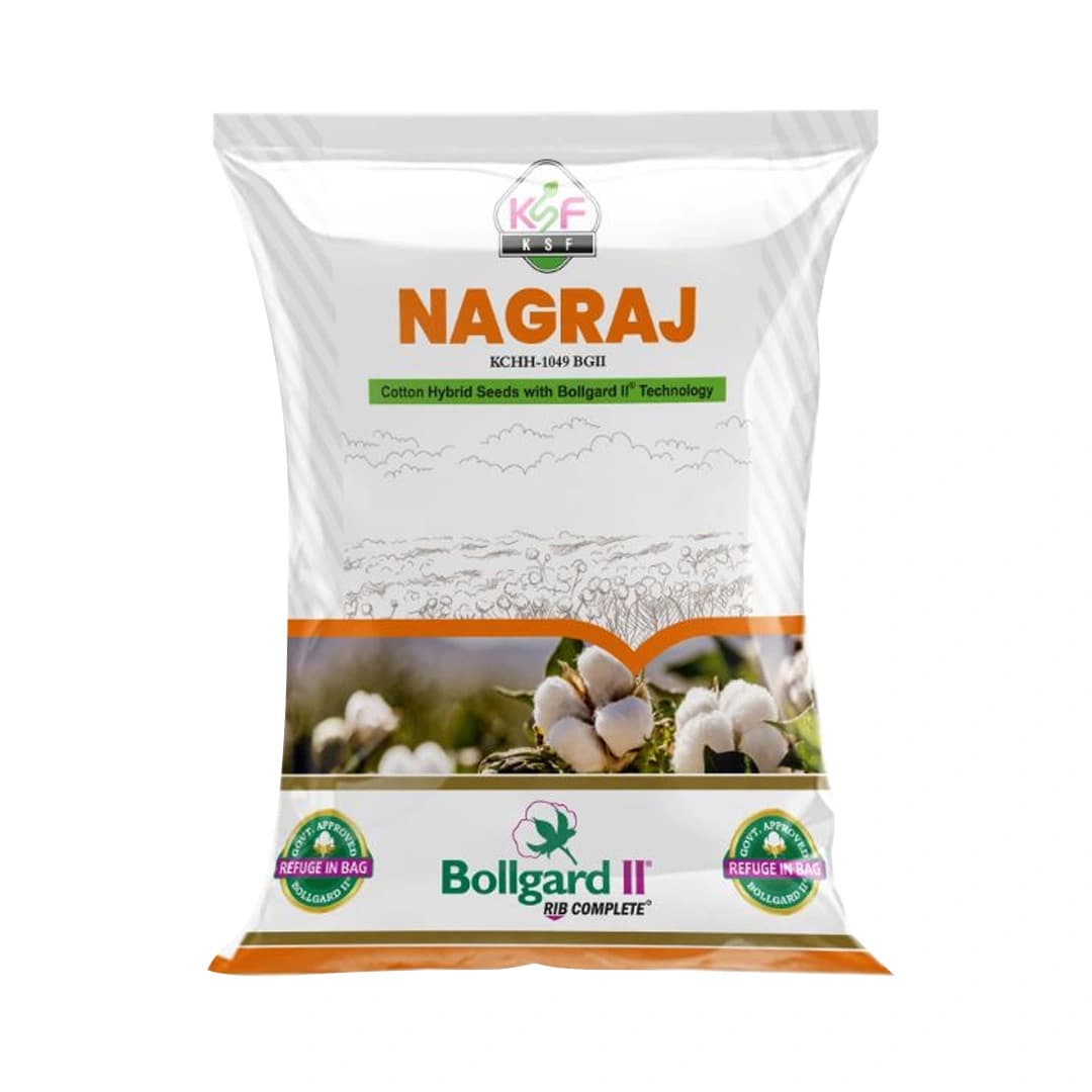 Nagraj BGII - Hybrid Cotton Seeds (475 Gm) Bollgard ll Technology, Kapas Ke Beej - Image 1