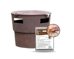 Gaiagen RPW Lure With Insect Bucket Traps, Pheromone Lure For Red Palm Weevil (Rhynchophorus Ferrugineus), IMO Certified. 2