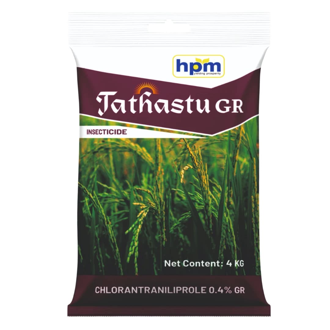 HPM Tathastu GR Chlorantraniliprole 0.4% SC Insecticide, Improves Overall Productivity Of Crop