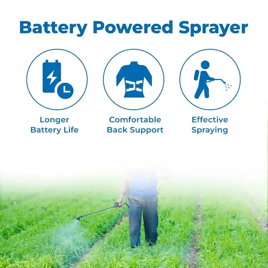 Pad Corp Double Bull Battery Operated Sprayer 12 Volt x 14 Amp (18 Liter Capacity) - Image 3