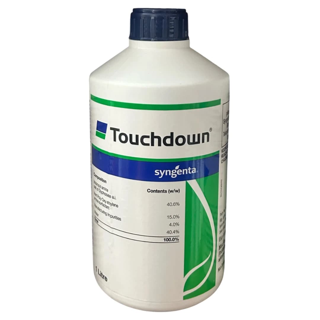 Syngenta Touchdown Glyphosate 41% SL Herbicide, Effective For Multiple Crops And Non Crop Areas - Image 1