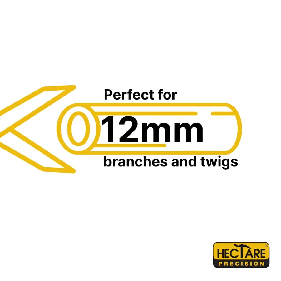 Hectare Precision Garden Pruning Secateur (Bypass Pruner), Plant Cutter For Home Garden, Ensures Smooth And Clean Cuts For Green And Soft Branches. - Image 8