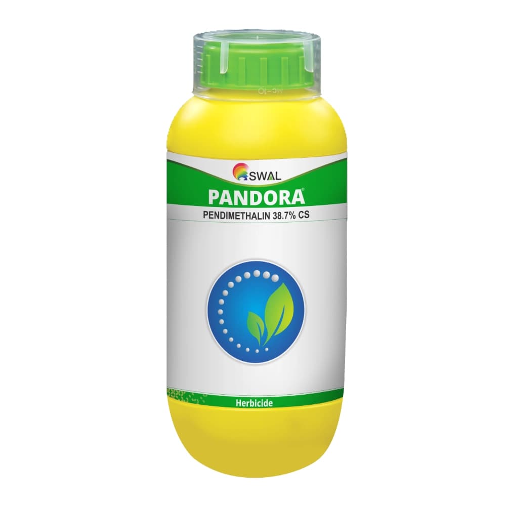 Swal Pandora Pendimethalin 38.7% CS Herbicide, Selective and Pre Emergent Herbicide