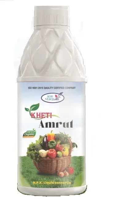 Agriventure Kheti Amrut (Npk Consortia) Nitrogen, Phosphorus And Potassium Bactericide Organic Product Bio Fertilizers