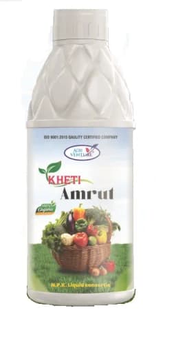 Agriventure Kheti Amrut (Npk Consortia) Nitrogen, Phosphorus And Potassium Bactericide Organic Product Bio Fertilizers 1