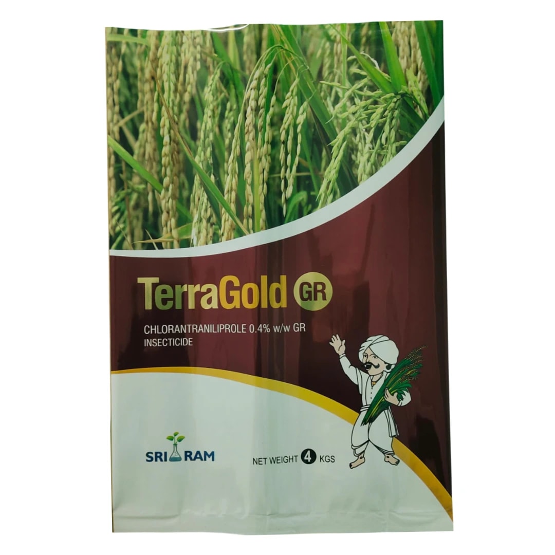 Shri Ram TerraGold GR Chlorantraniliprole 0.4% GR Insecticide, Best for Rice Crops