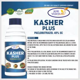 Agriventure KASHER PLUS Paclobutrazol 40% SC Plant Growth Regulator, Suitable For Fuits And Vegetables 3