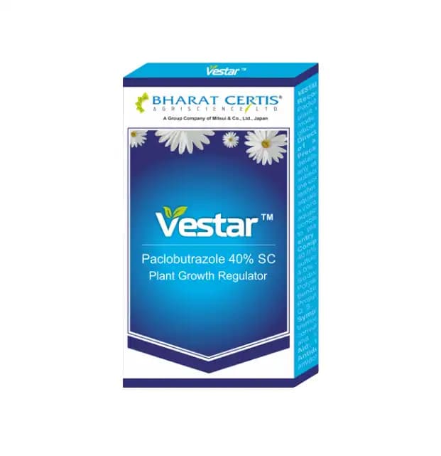 Bharat Certis Vestar Paclobutrazol 40% SC Plant Growth Regulator, Effective For Mango And Pigeon Pea Crops
