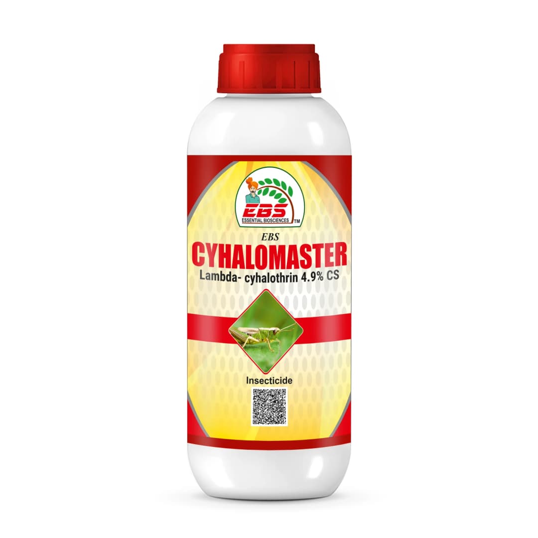 EBS Cyhalomaster Lambda Cyhalothrin 4.9% CS, Synthetic Pyrethroid Insecticide, Controls Wide Range Of Pests In Many Crops.