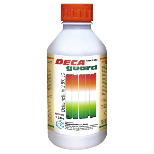 Gharda Decaguard Deltamethrin 2.8% EC Insecticide, Fast Knockdown Insect Control In Cotton, Paddy & Vegetables - Image 1